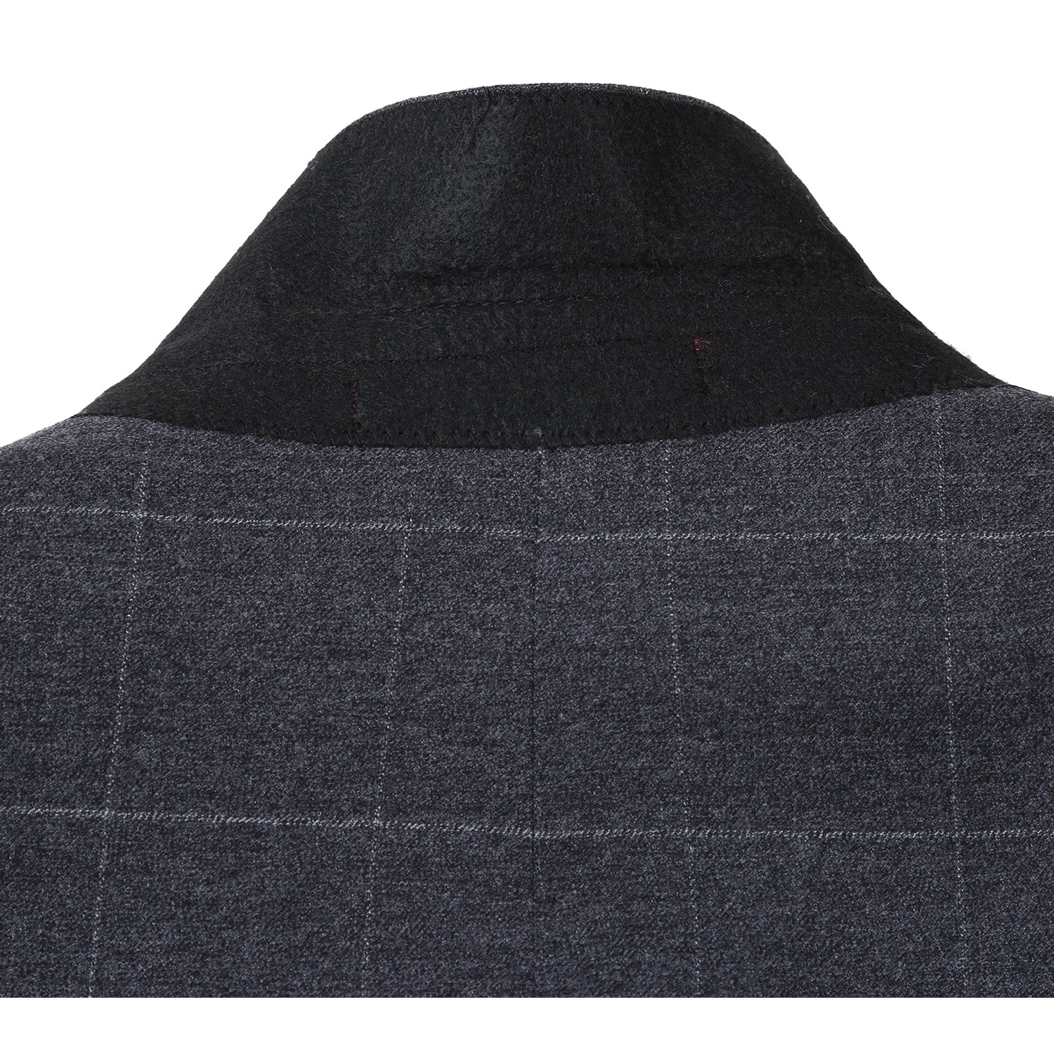 293-31 Men's Slim Fit Checked Suits - Image 13