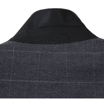 293-31 Men's Slim Fit Checked Suits - Image 13