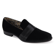 Uptown Hustle Black Sleek Velvet Loafers by After Midnight