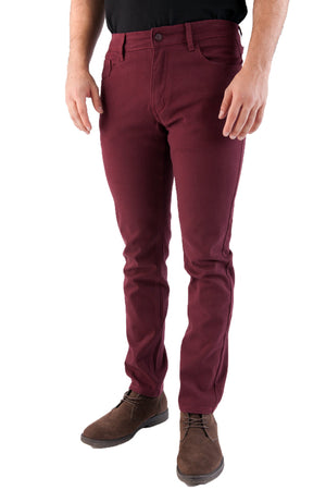 Jeans in Burgundy, Skinny fit