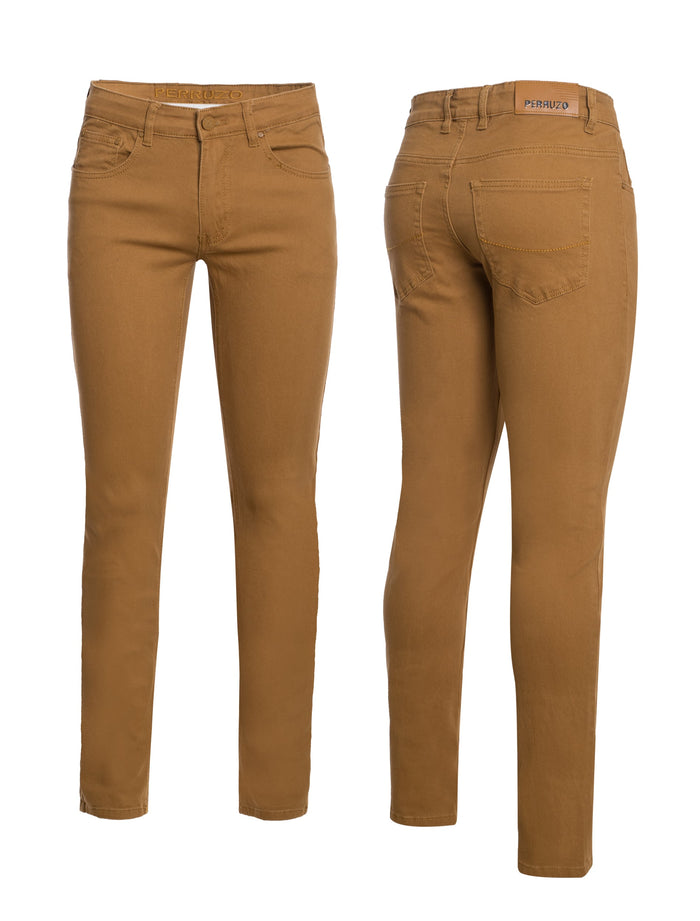 Jeans in Wheat color, skinny fit