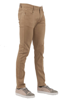 Jeans in Khaki color Skinny fit