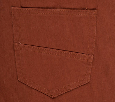 Skinny Jeans with tonal fabric, in Rust color