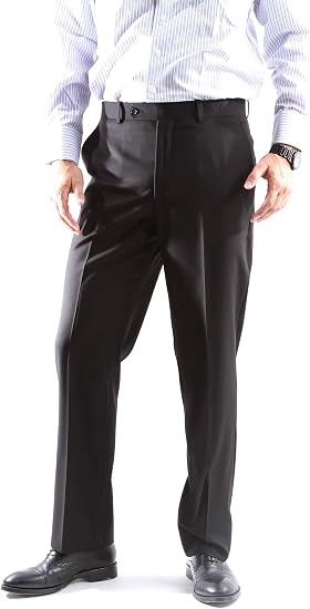 Mens Extra Long For Tall Man Vested 3 Piece Suit in Color Black Two Buttons Modern Fit