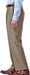 Mens E-Clo Repreve Classic Fit Pleat Front Dress Pant with Hidden Expandable Waistband