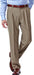 Mens E-Clo Repreve Classic Fit Pleat Front Dress Pant with Hidden Expandable Waistband