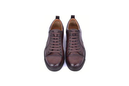 C0013018-7233 Fashion Sneaker-Brown - Image 4