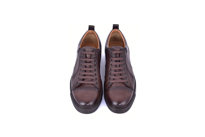 C0013018-7233 Fashion Sneaker-Brown - Image 4