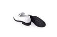 C0001209-7249 loafer with silver buckle-White
