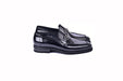 C0001204-7249 loafer with silver buckle-Black