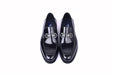 C0001204-7249 loafer with silver buckle-Black
