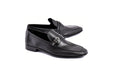 C0001117-7256 Side buckle loafer- Black