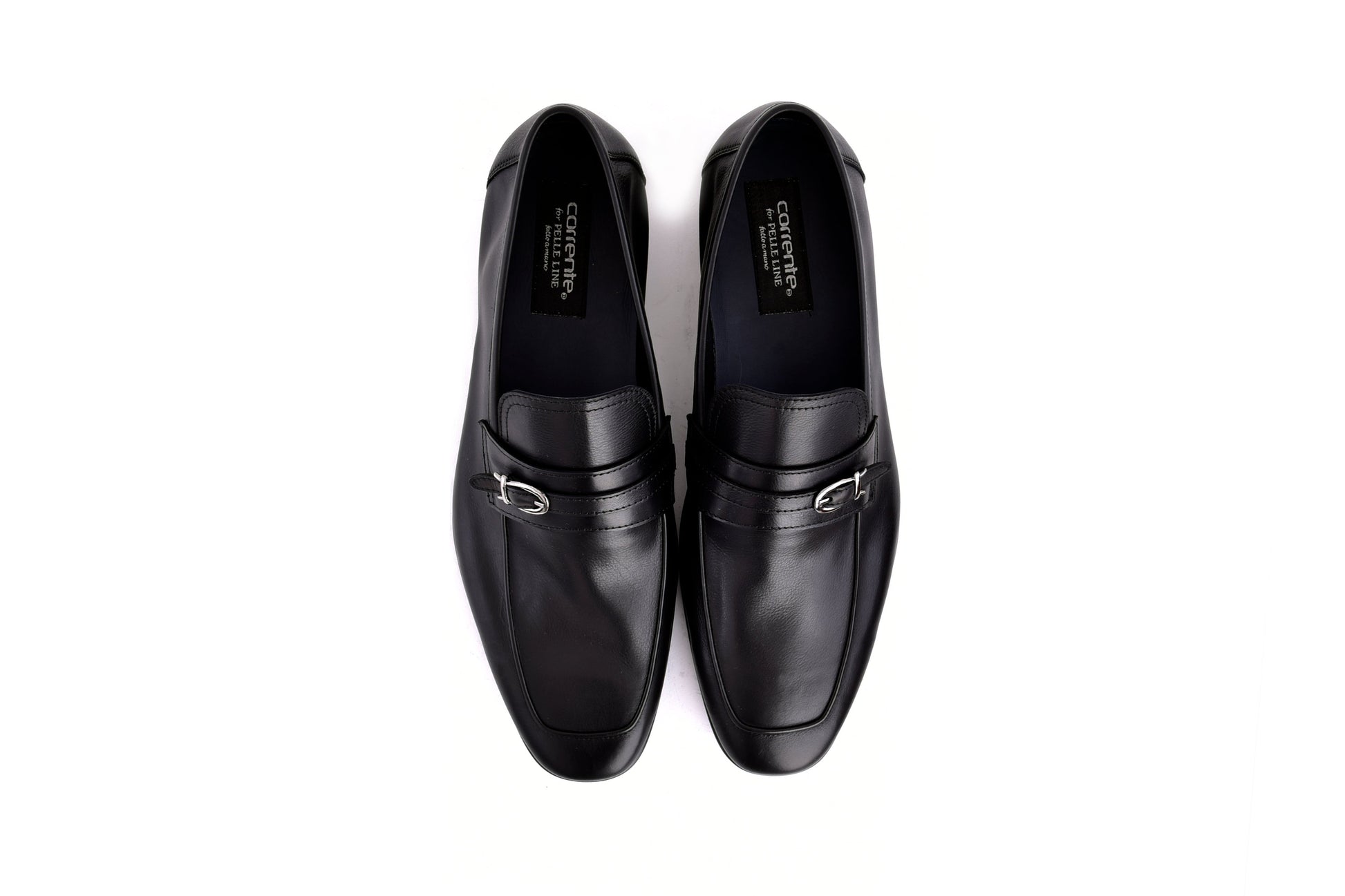 C0001117-7256 Side buckle loafer- Black - Image 5