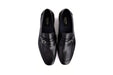 C0001117-7256 Side buckle loafer- Black