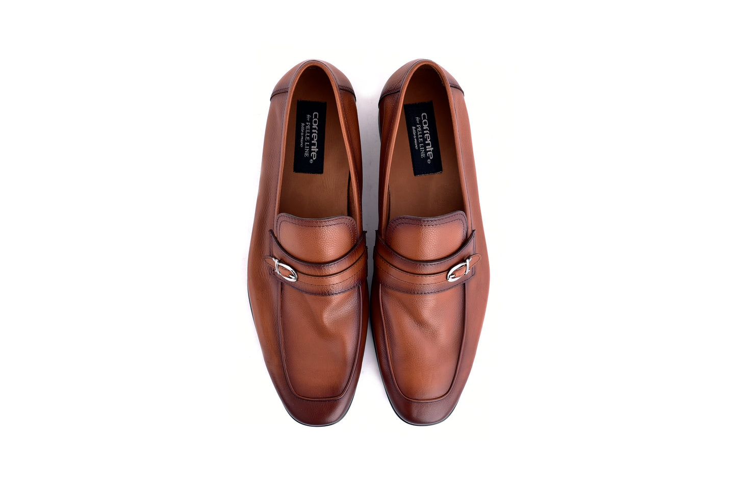 C0001118-7256 Side buckle loafer- Tan - Image 5