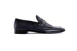 C0001116-7256 Side buckle loafer- Navy