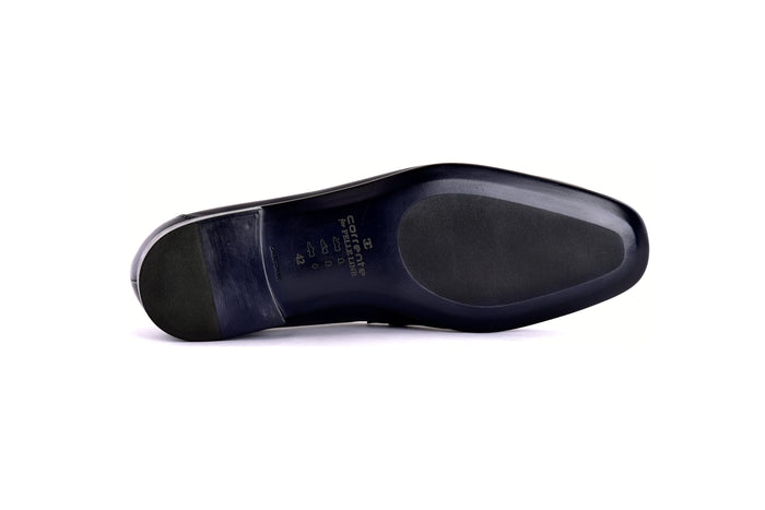C0001116-7256 Side buckle loafer- Navy - Image 4