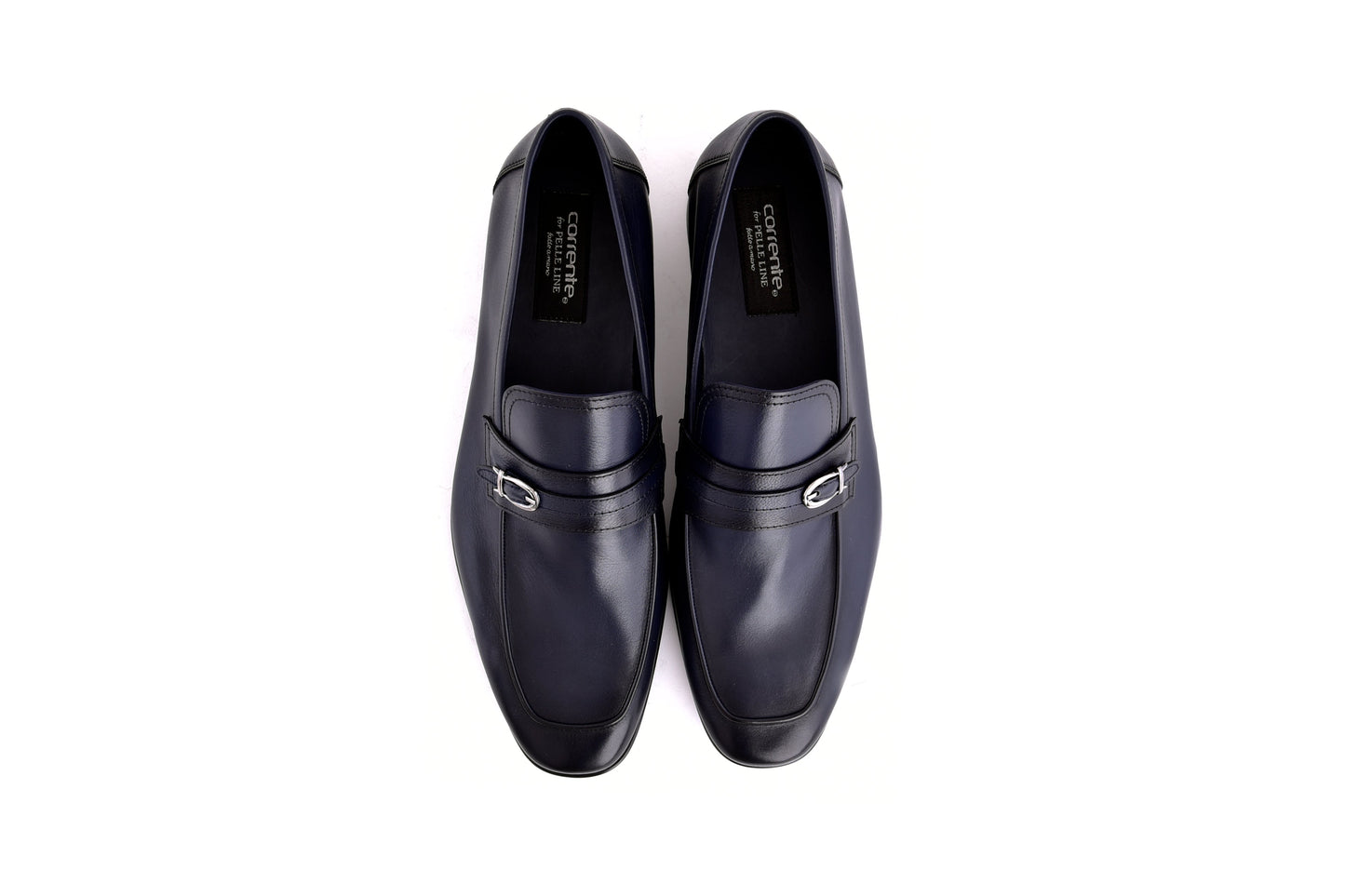 C0001116-7256 Side buckle loafer- Navy - Image 5