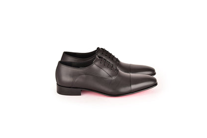 C0001101- 7368 Cap toe lace up - Black - Image 2