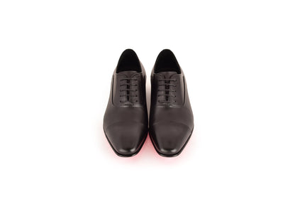 C0001101- 7368 Cap toe lace up - Black - Image 4