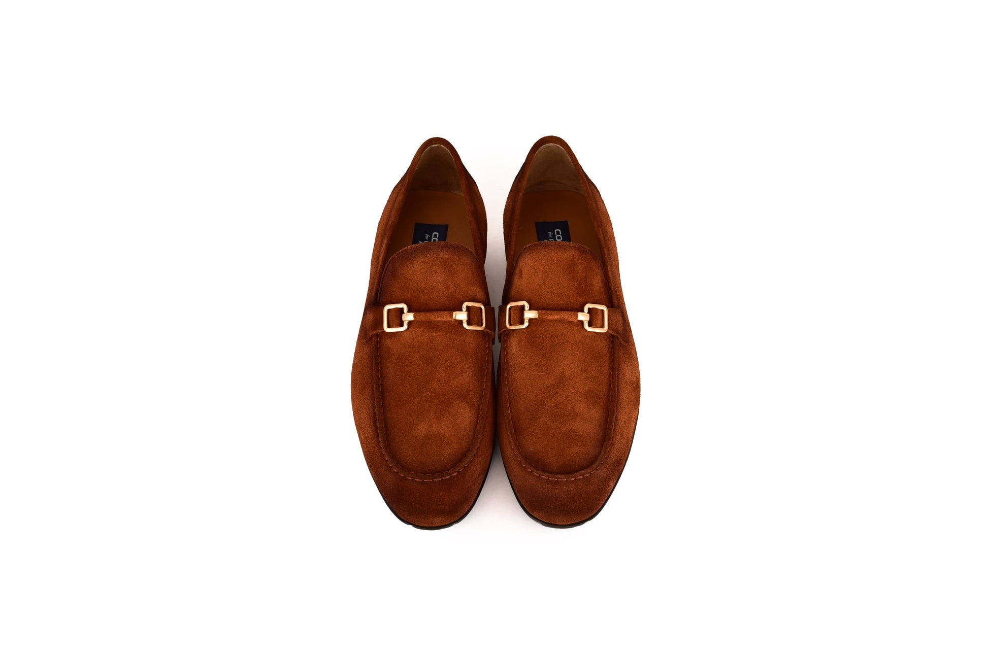C000204-7373S Soft suede Buckle Loafer-Tan - Image 4