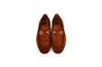C000204-7373S Soft suede Buckle Loafer-Tan