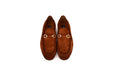 C000204-7373S Soft suede Buckle Loafer-Tan