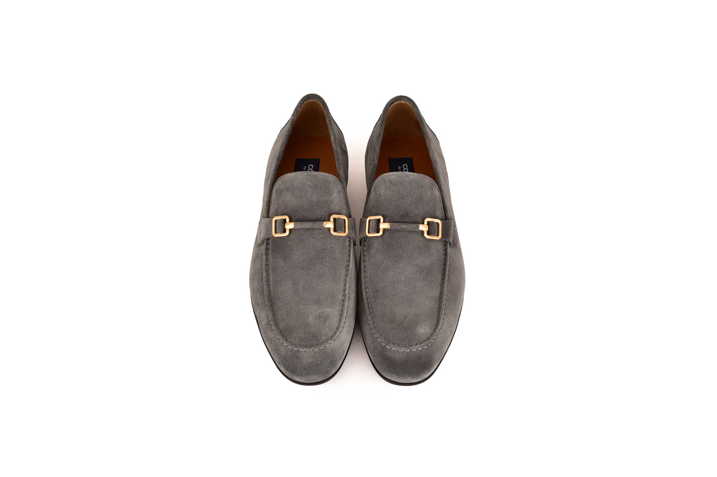 C000205-7373S Soft suede Buckle Loafer-Grey - Image 4