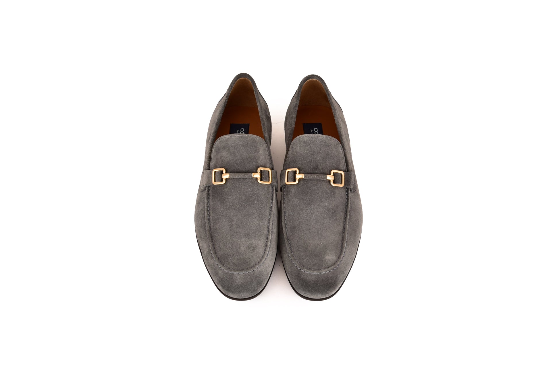 C000205-7373S Soft suede Buckle Loafer-Grey - Image 4