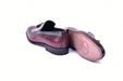 C00018-7397 Wing tip Kiltie Tassel Loafer-Burgundy/Grey