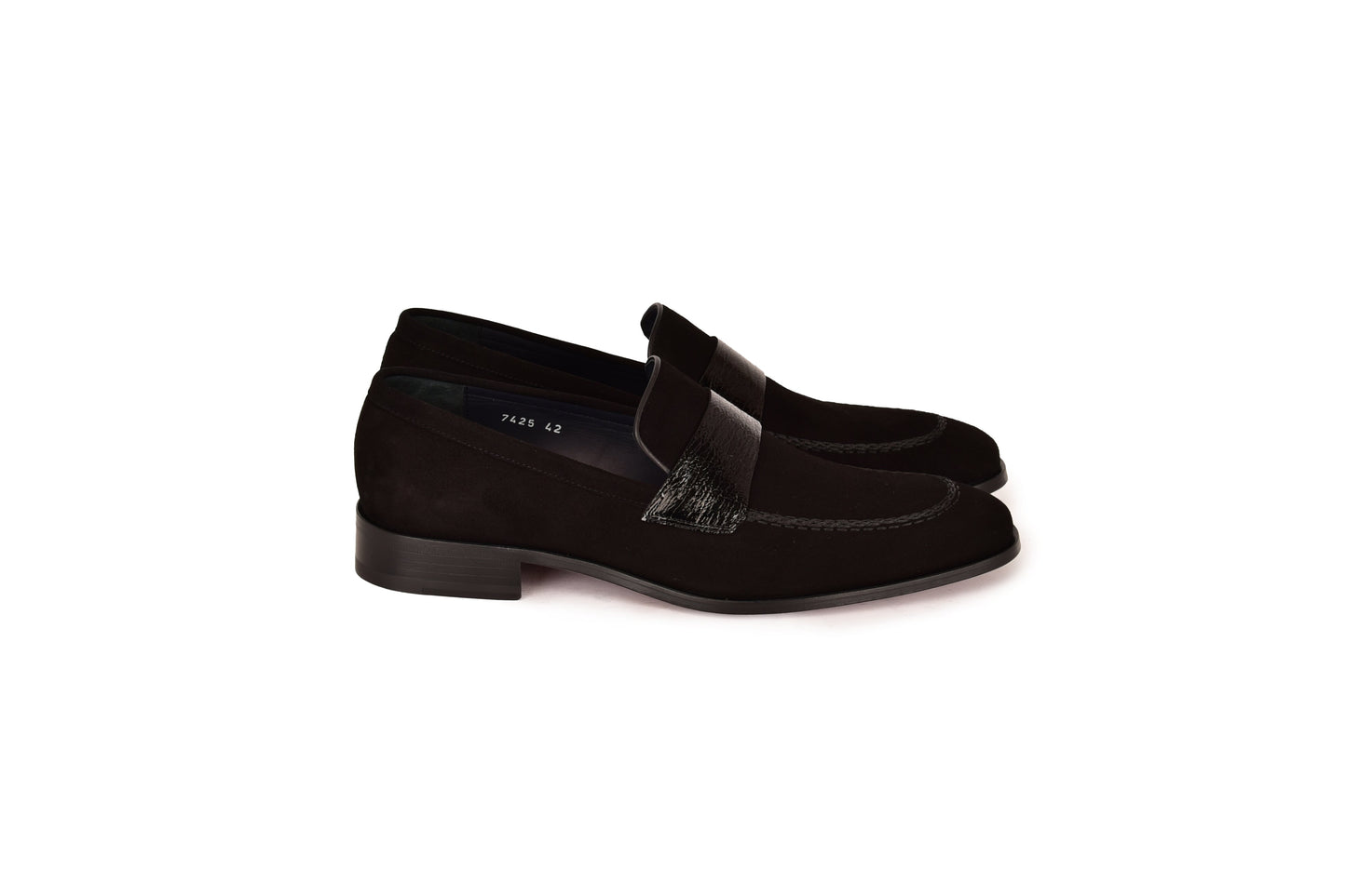 C000211-7425S Loafer-Black Suede - Image 2