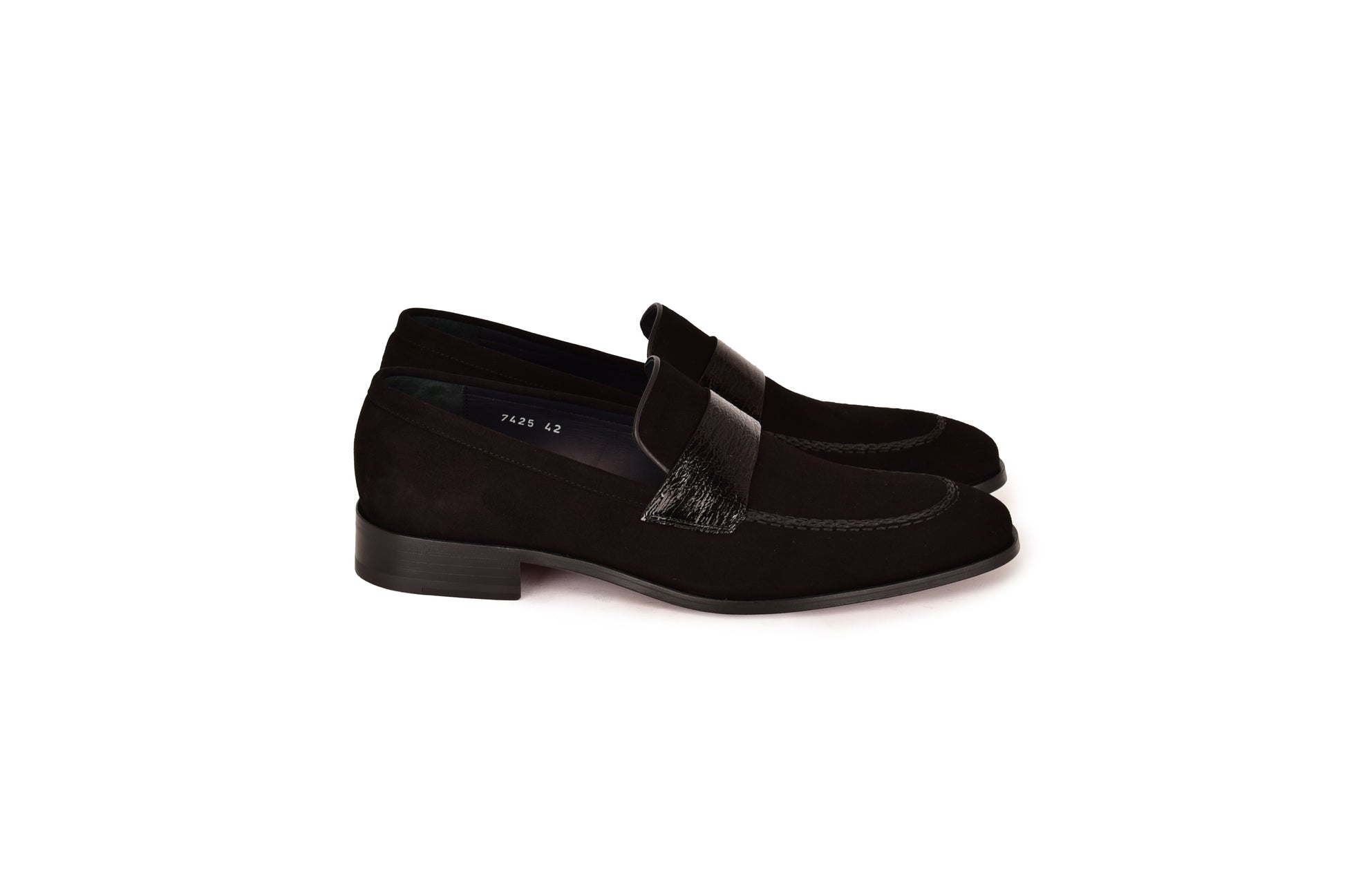C000211-7425S Loafer-Black Suede - Image 2