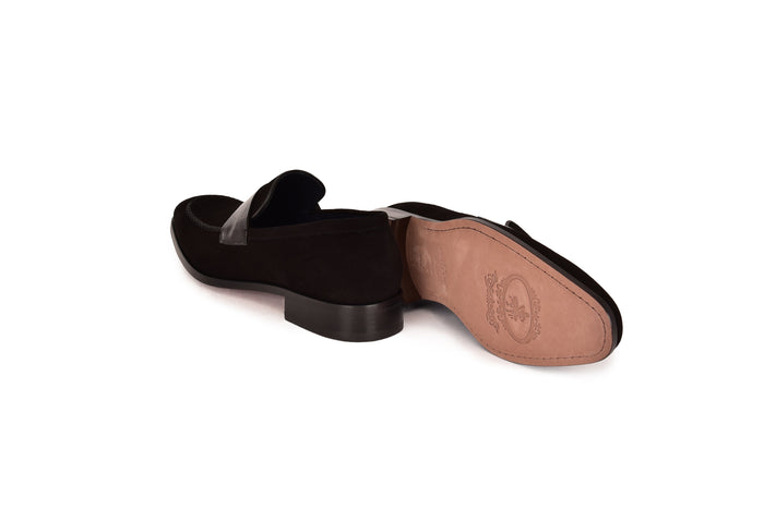 C000211-7425S Loafer-Black Suede - Image 3