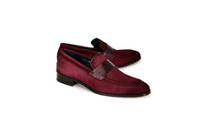 C000213-7425S Loafer-Burgundy Suede