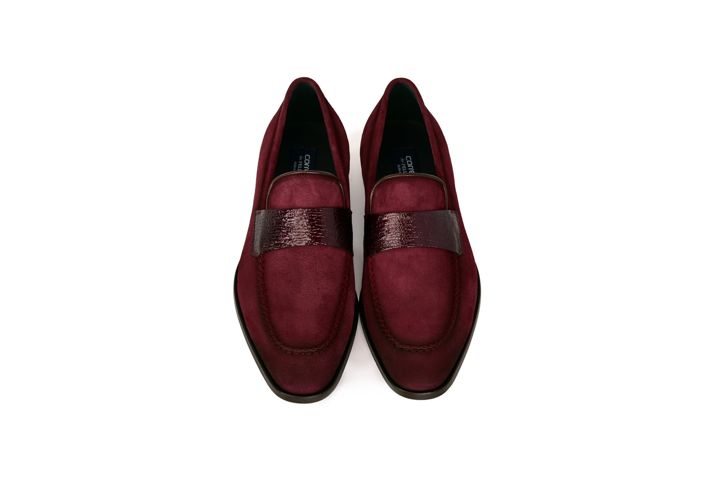 C000213-7425S Loafer-Burgundy Suede - Image 4