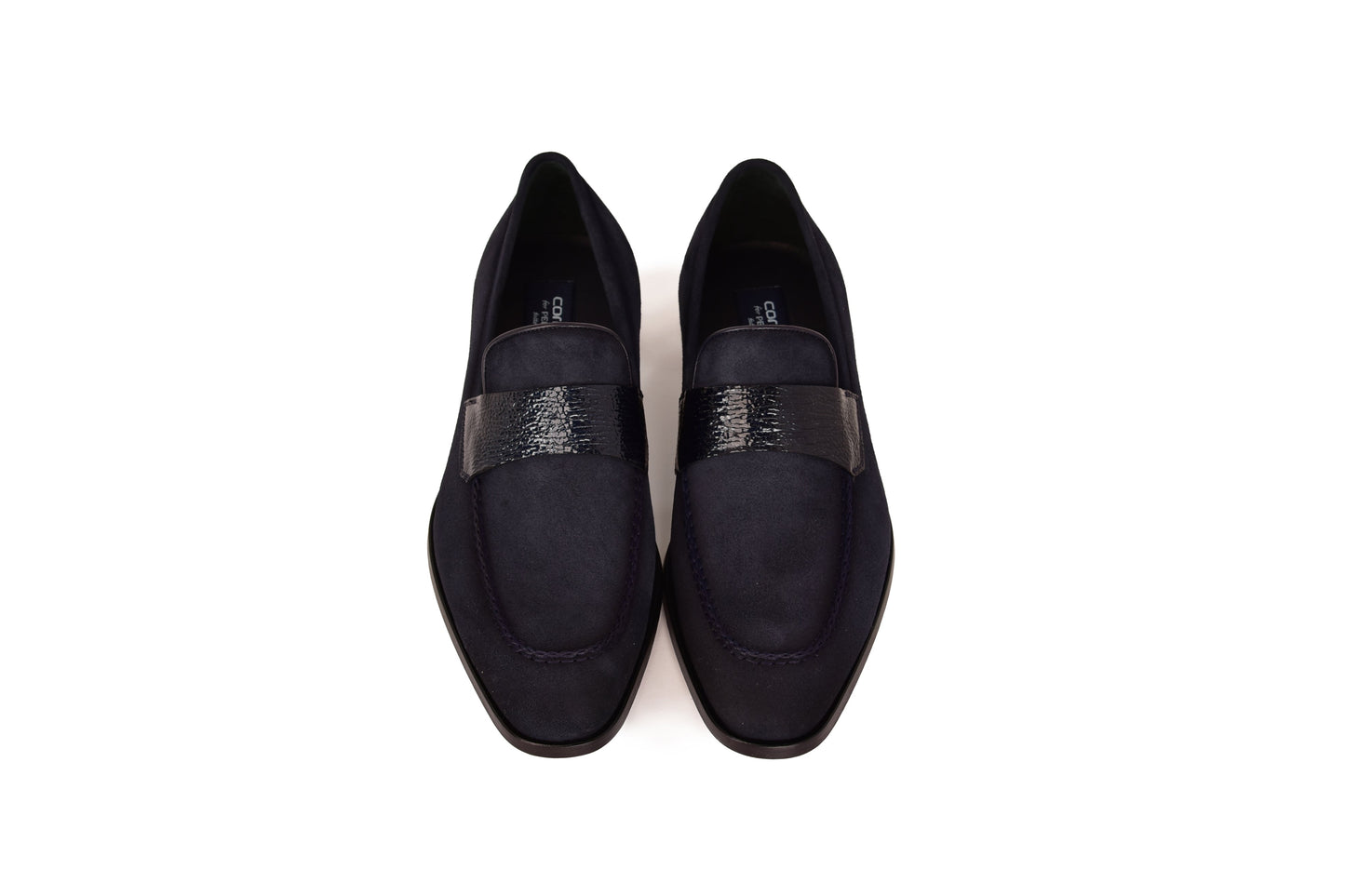 C000212-7425S Loafer-Navy Suede - Image 4