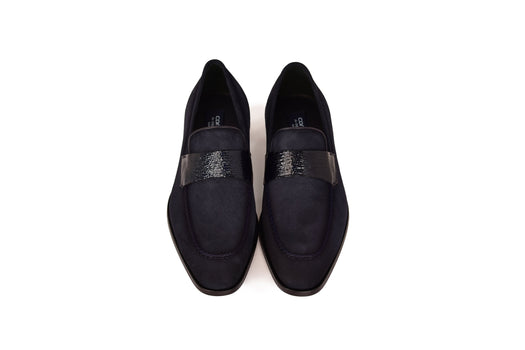 C000212-7425S Loafer-Navy Suede - Image 4
