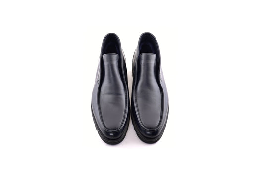 C187-7520 Shearling Lined Chukka Boot-Navy - Image 4