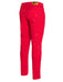 Distressed Moto Jeans  in Red color
