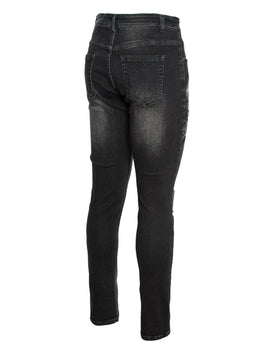Tigger Motif on Skinny black denim