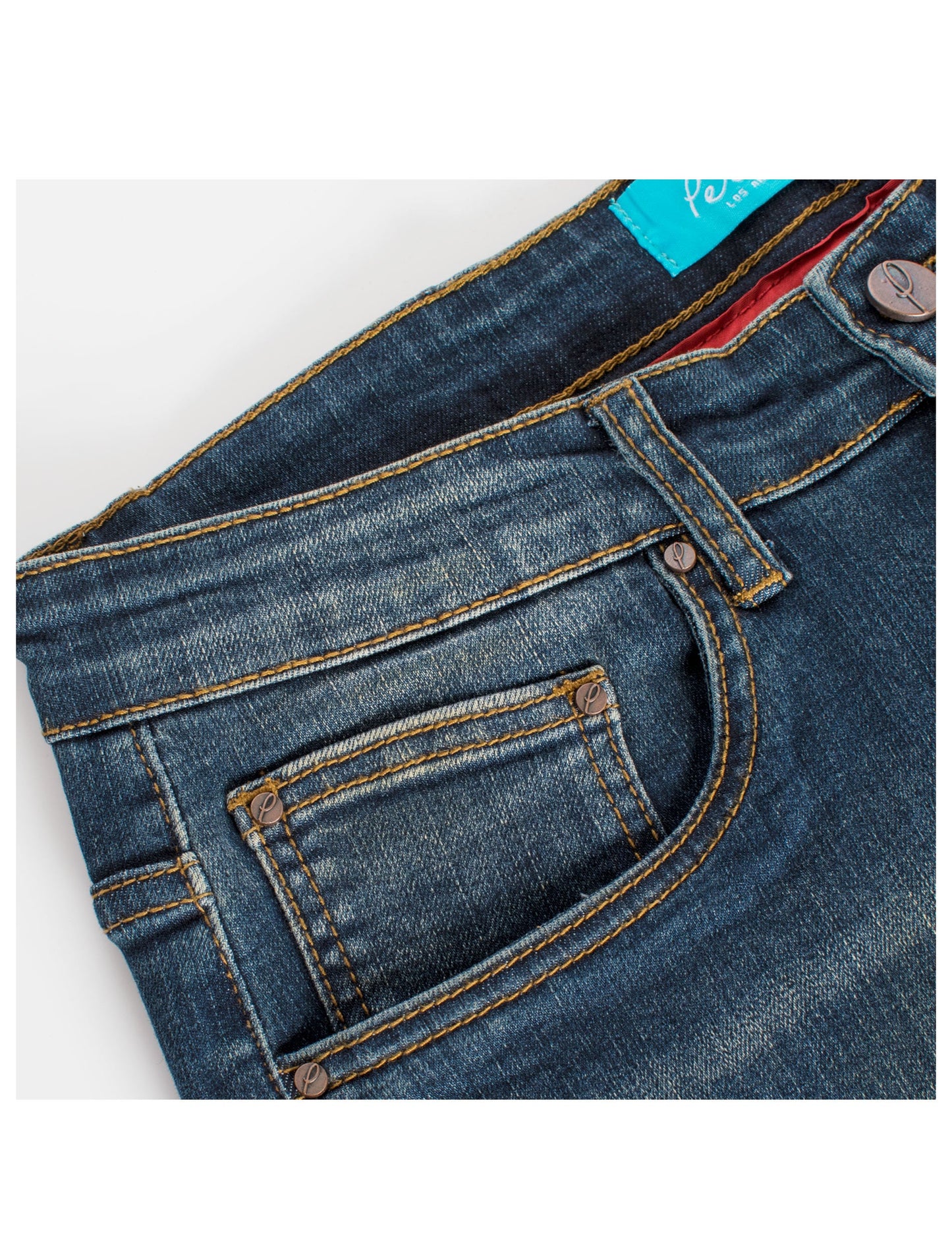 Tigger Motif on Skinny Blue denim