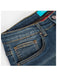 Tigger Motif on Skinny Blue denim