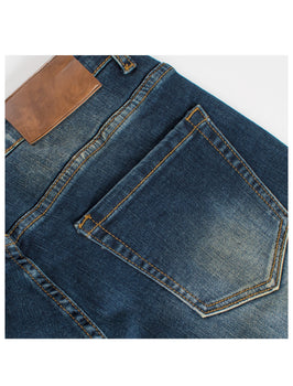 Tigger Motif on Skinny Blue denim