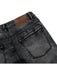 Moto Jean in distressed Black