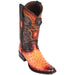 Buttercup Ostrich Boots - European Toe