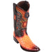 Botas de Avestruz Original Horma Europea- Faded