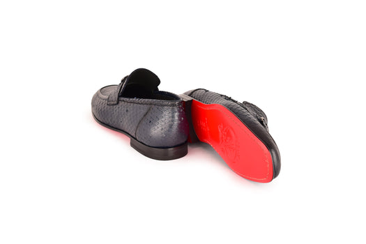 C0001114-7652 Python loafer-Navy - Image 3