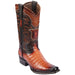 Botas de Cocodrilo Caiman Panza Horma Europea- Faded