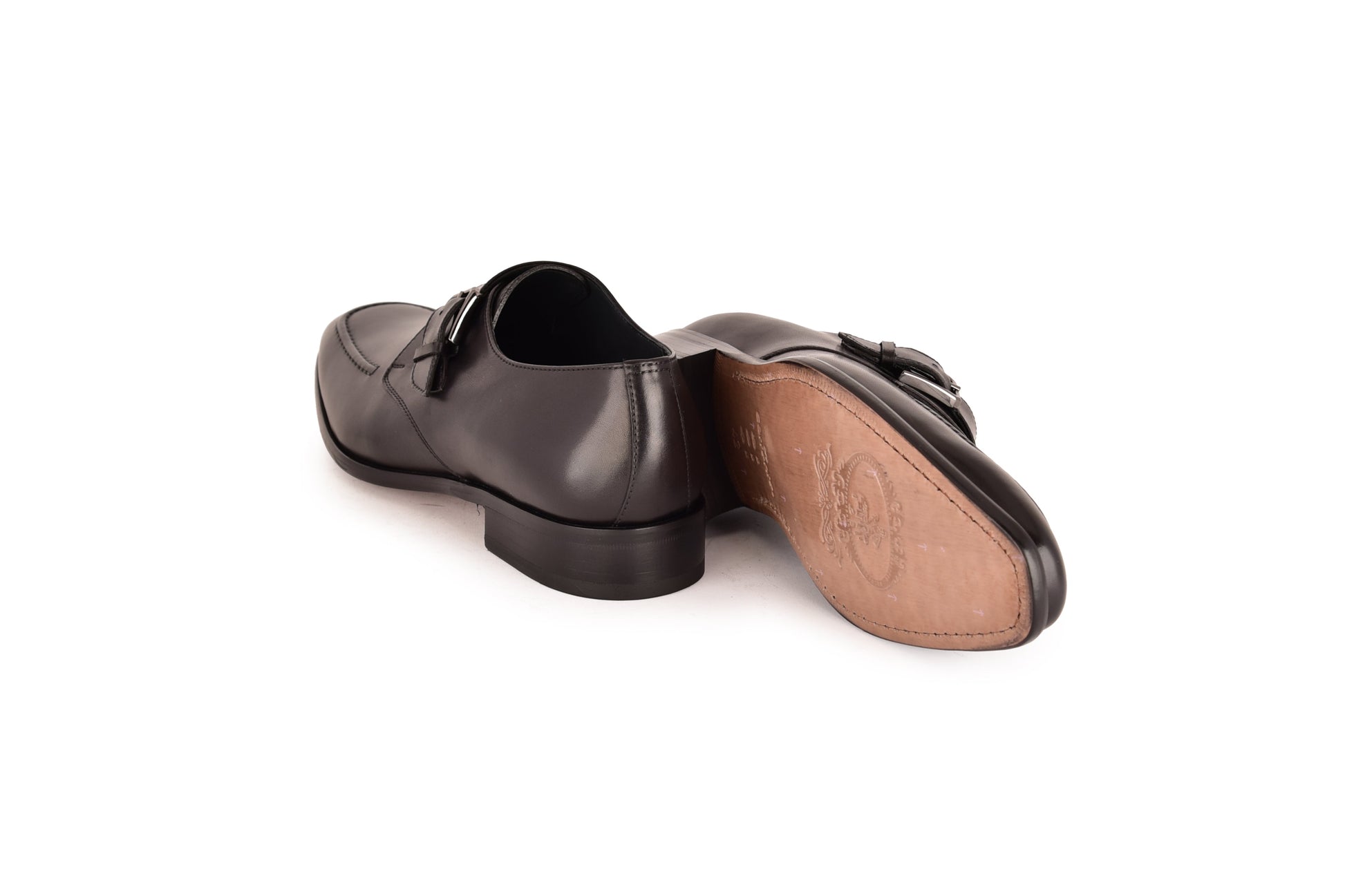 C0001124-7948 Monk Strap-Black - Image 3