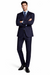 $795 #Zlk4 I Deal Dark Navy Blue Suit For Men Suit Features Classic Three Button 100% Sophisticated Wool